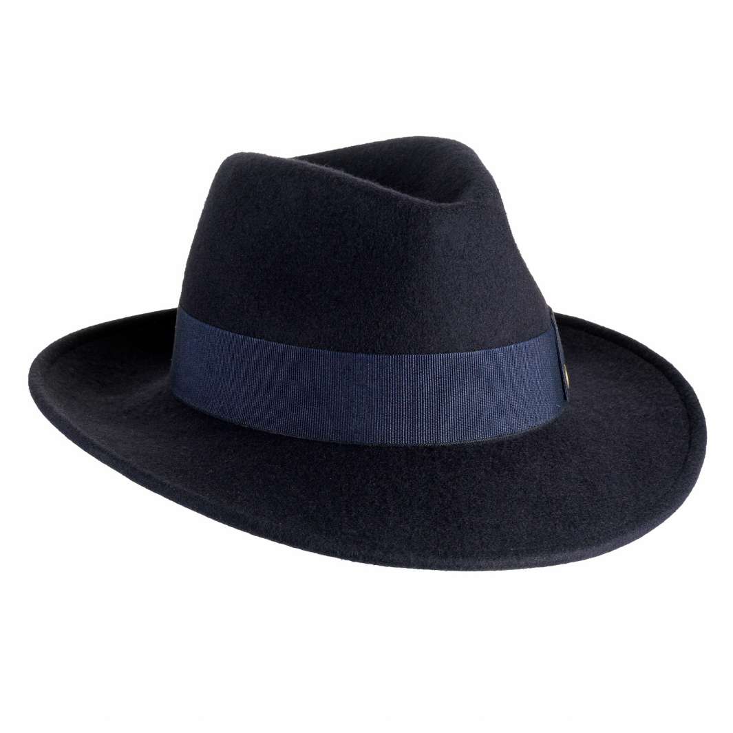 Cappello Fedora Coccos in Feltro di Lana Merinos