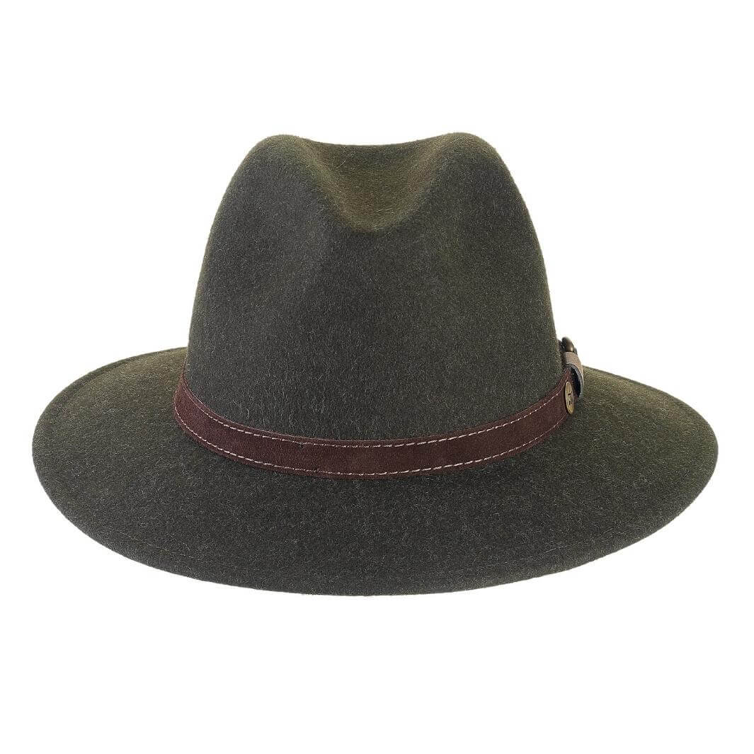 Cappello a Tesa Media in Feltro di Lana Merinos