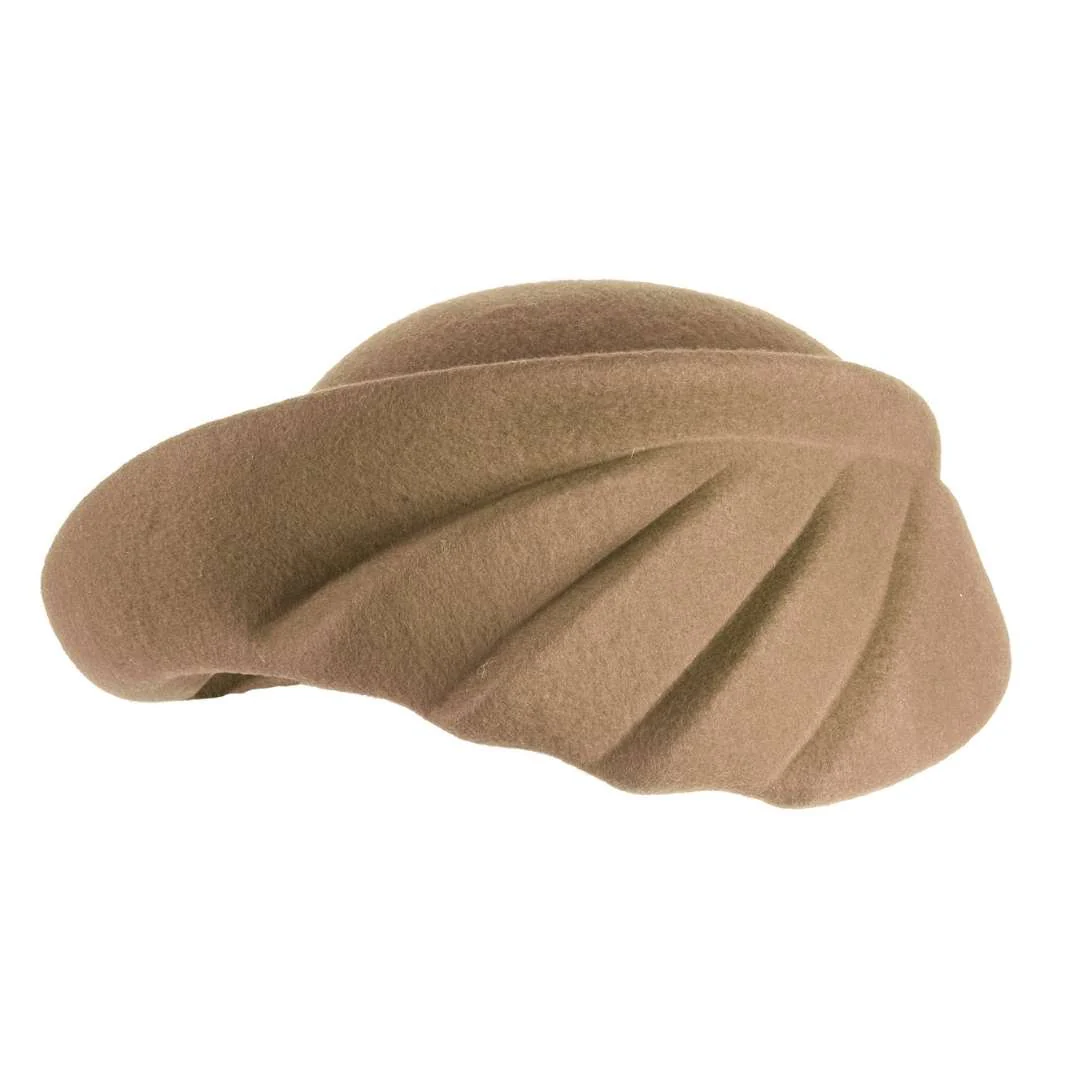 Basco Toque alla Francese in Feltro di Lana Merinos