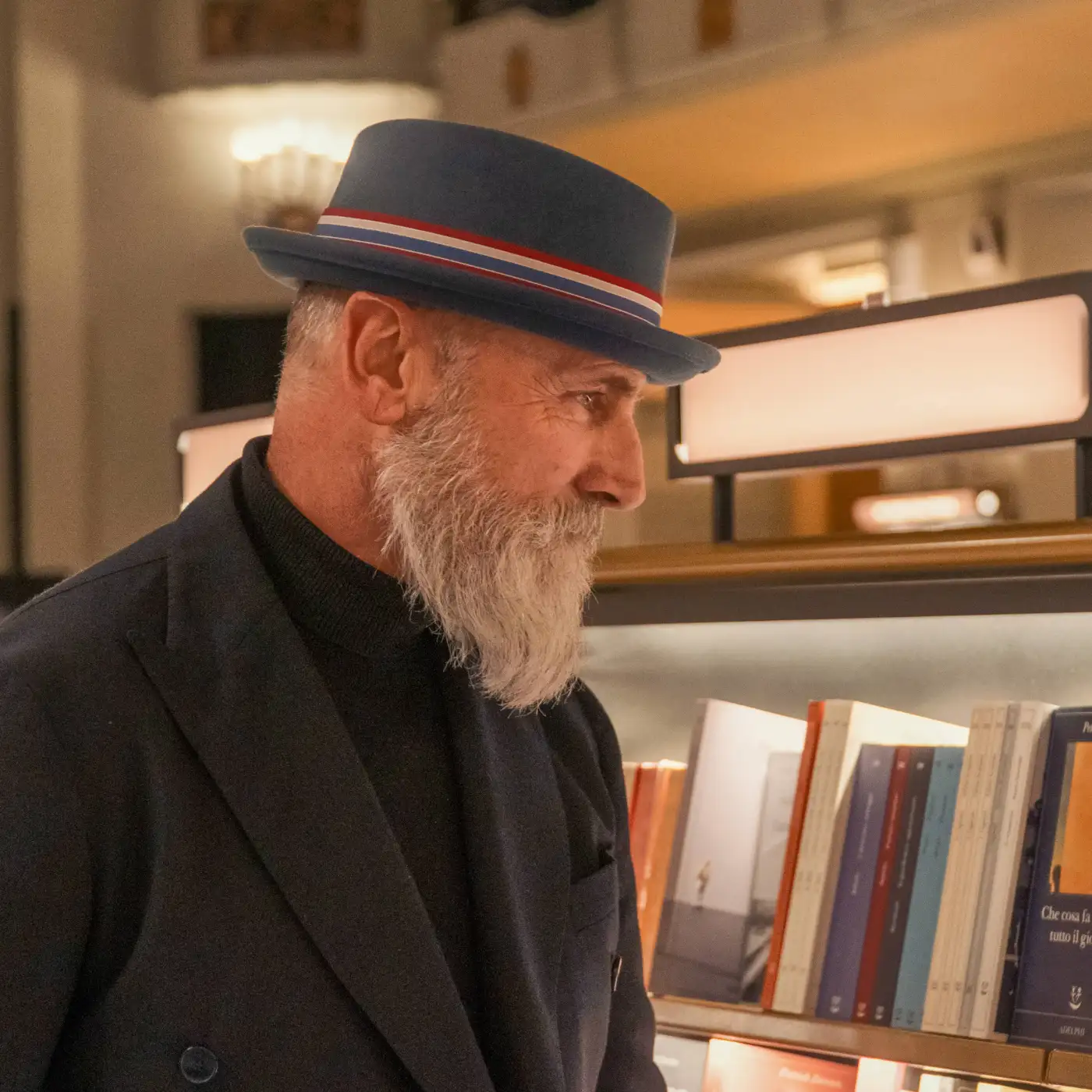 Cappello Pork Pie Classico in Feltro di Lana Merinos