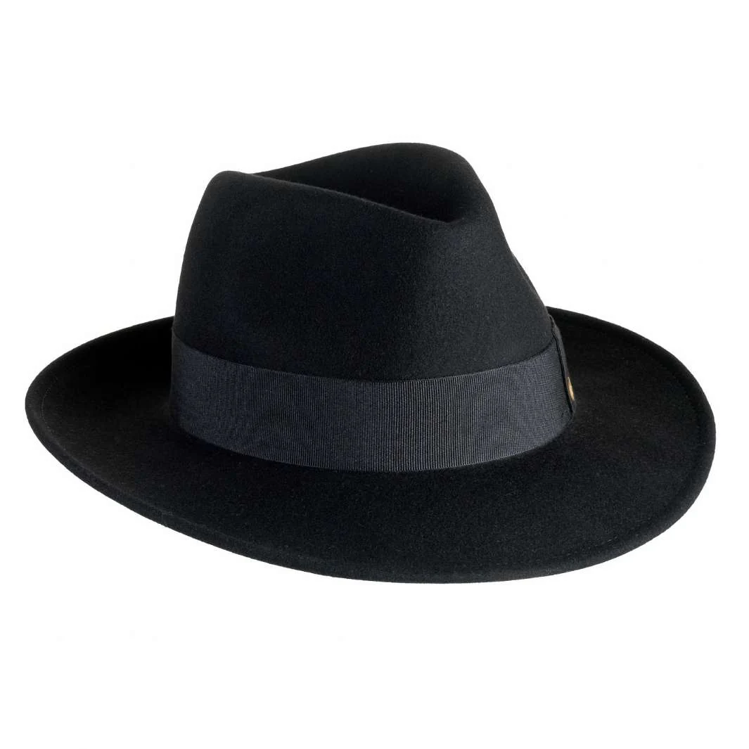 Cappello Fedora Coccos in Feltro di Lana Merinos