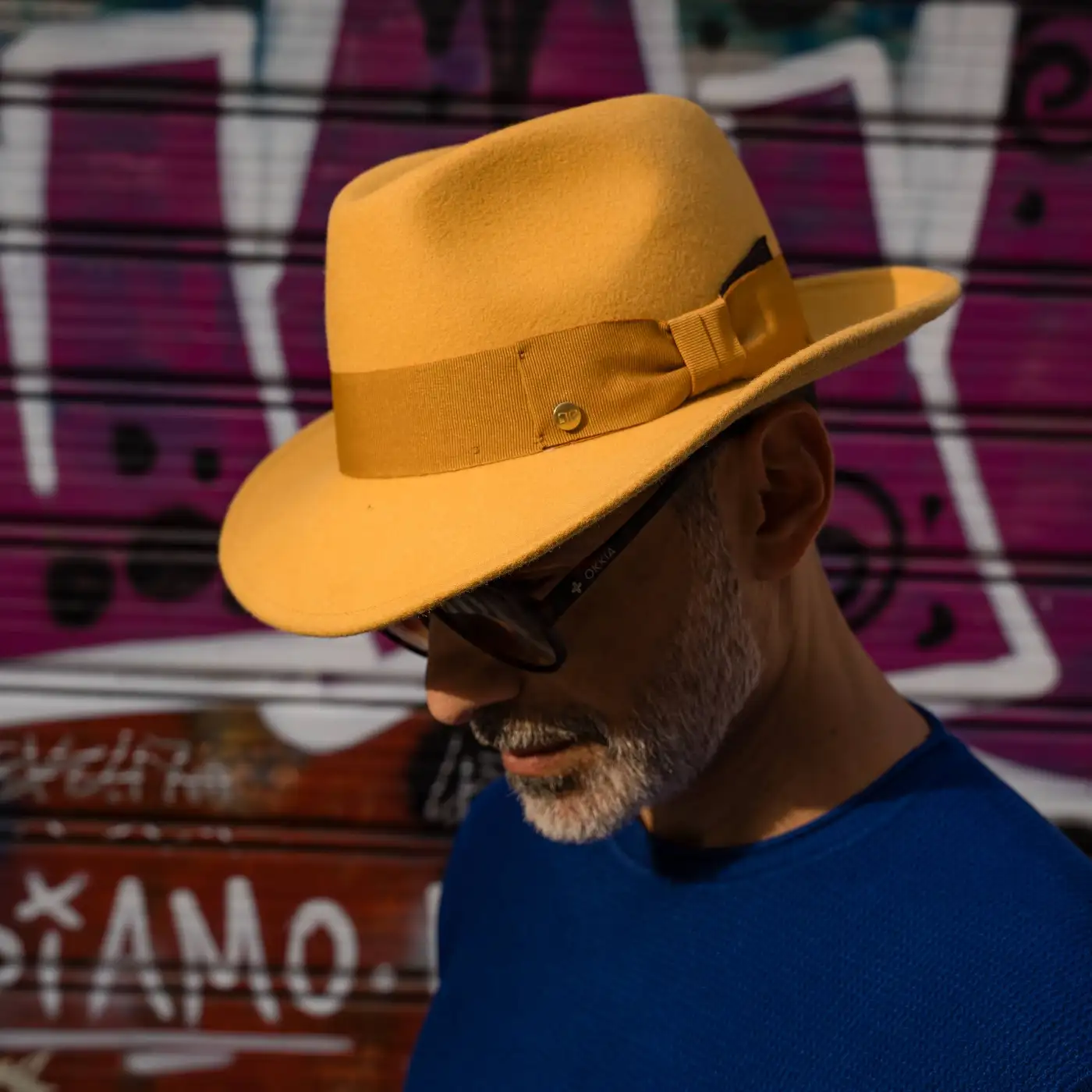 Cappello Fedora Coccos in Feltro di Lana Merinos