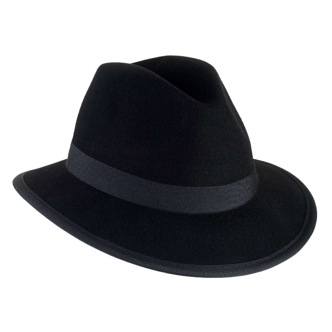 Cappello Indiana Jones in Feltro di Lana Merinos
