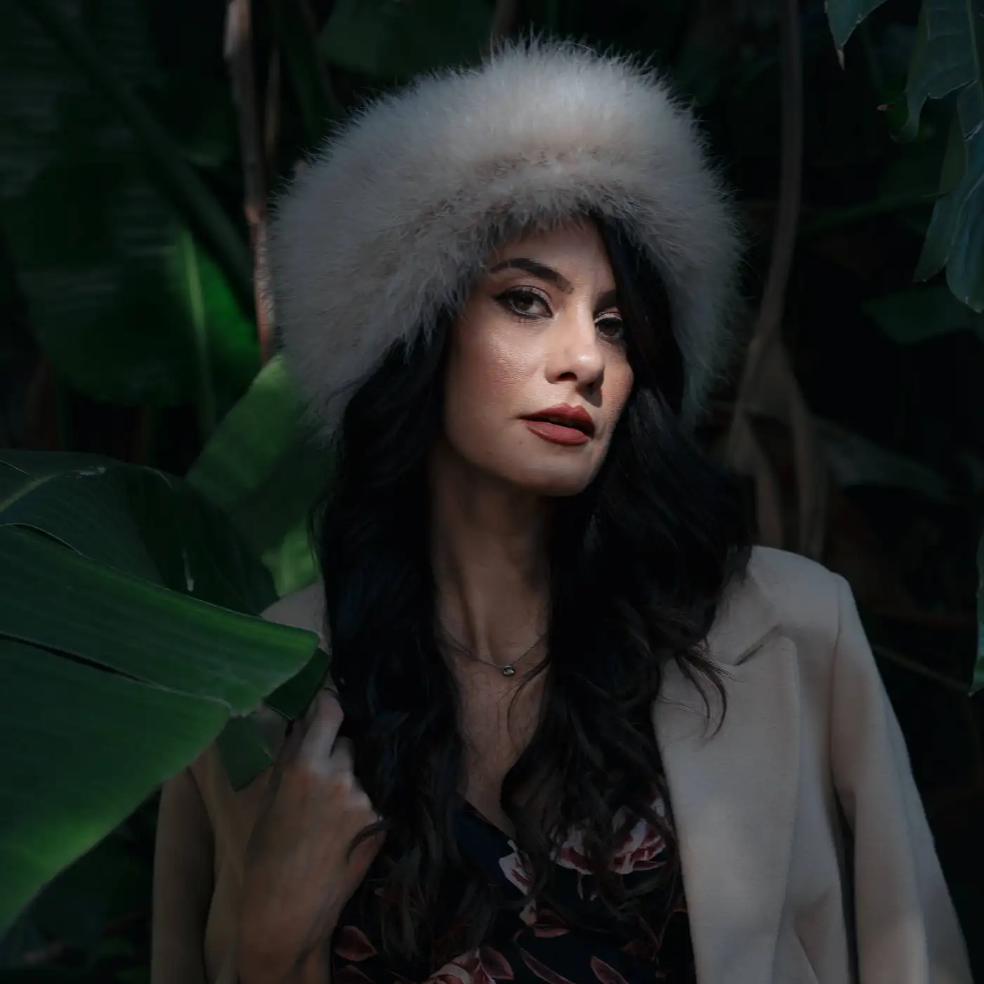 Colbacco in Piumaggio Naturale di Gallopavo Meleagris