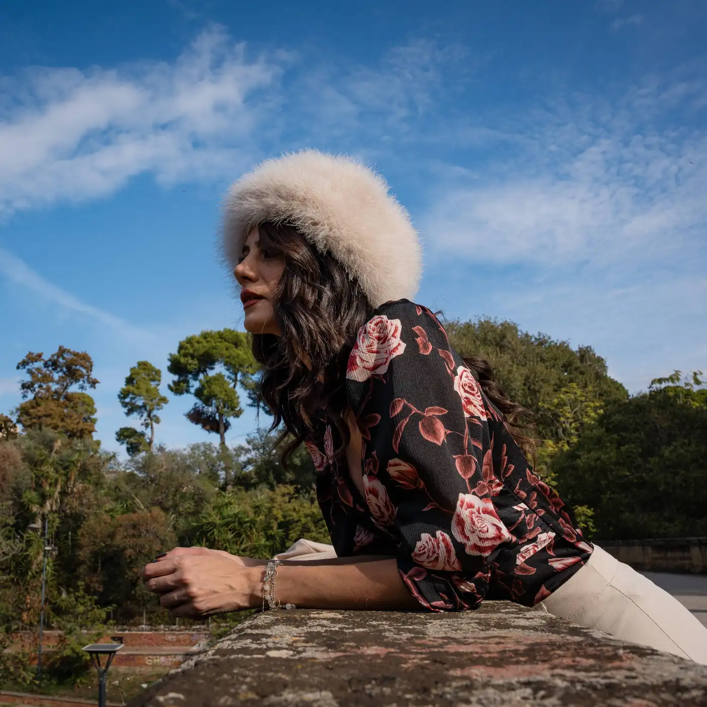 Colbacco in Piumaggio Naturale di Gallopavo Meleagris