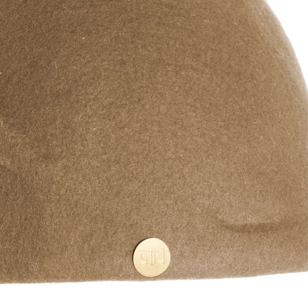 Basco Toque alla Francese in Feltro di Lana Merinos