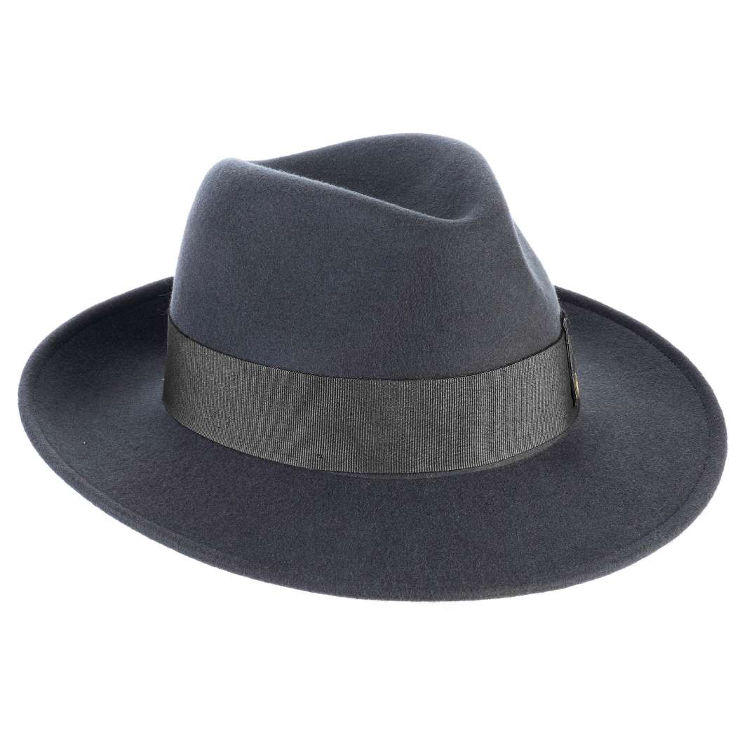 Cappello Fedora Coccos in Feltro di Lana Merinos