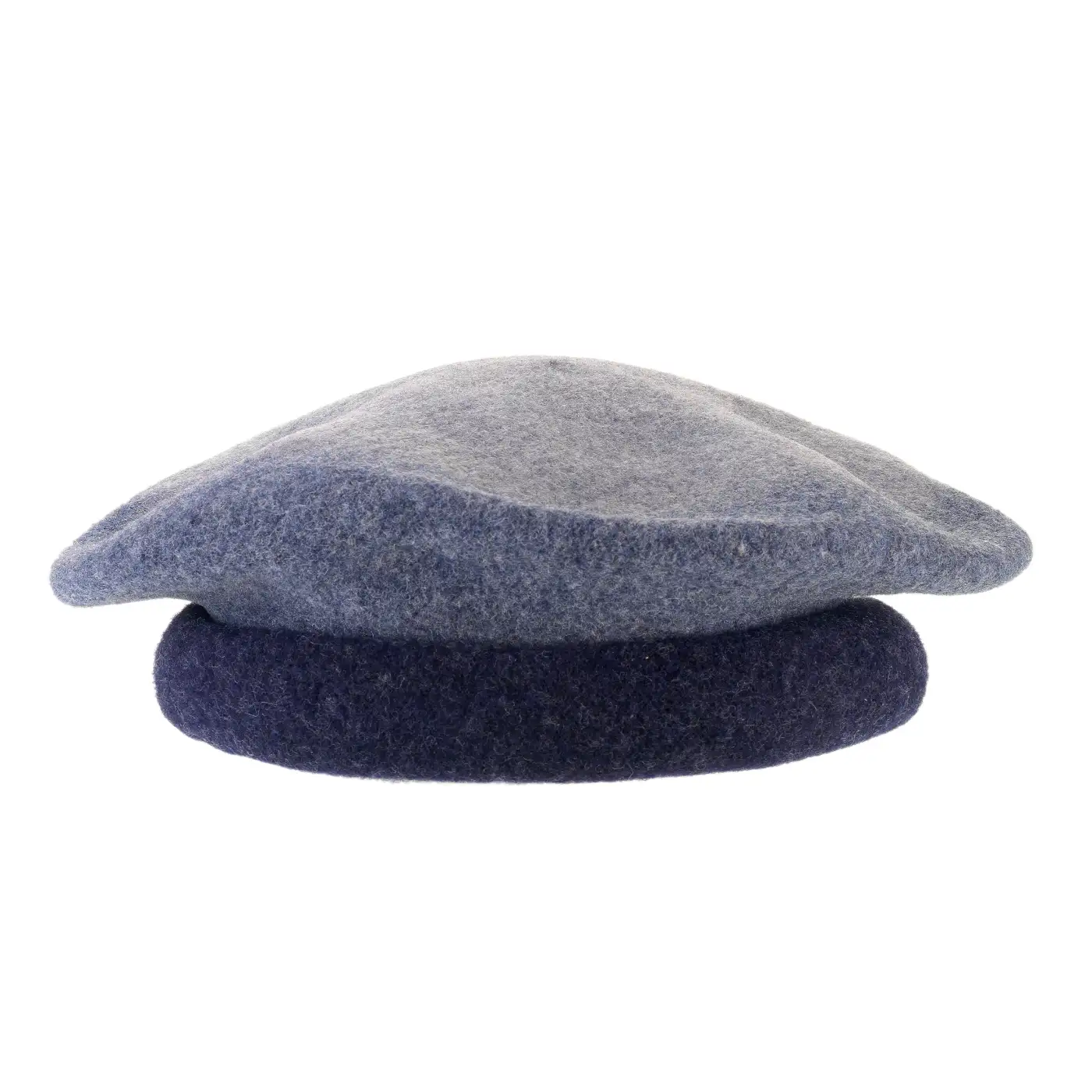 Basco Parigino in Lana Vergine con Risvolto Arricciato