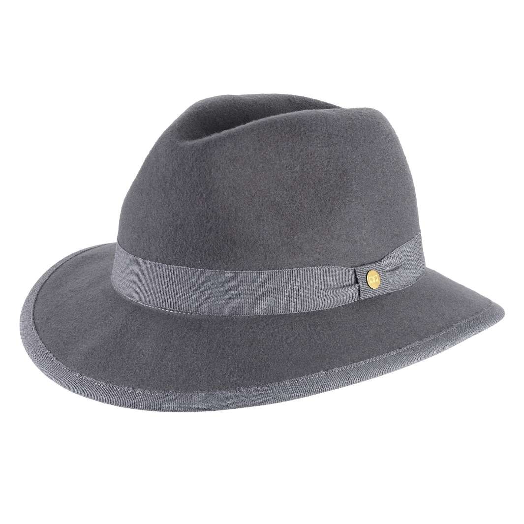 Cappello Indiana Jones in Feltro di Lana Merinos