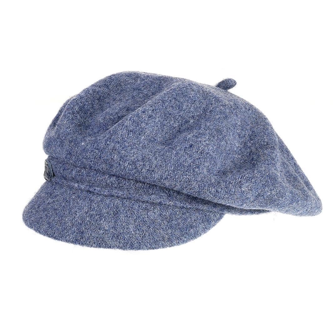 Basco con Visiera e Balze alla Francese in Lana