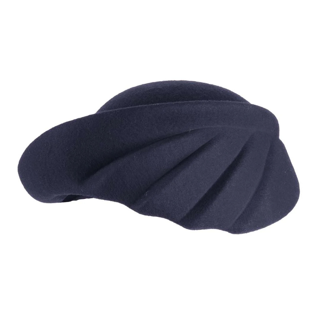 Basco Toque alla Francese in Feltro di Lana Merinos