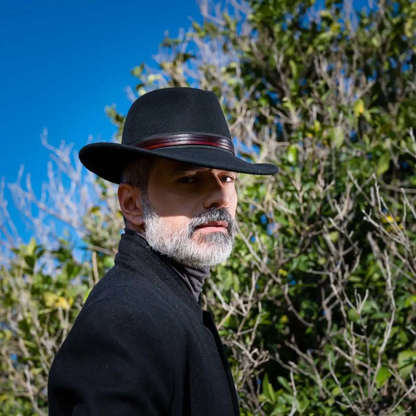 Cappello Fedora Classico in Feltro di Lana Merinos Antipioggia