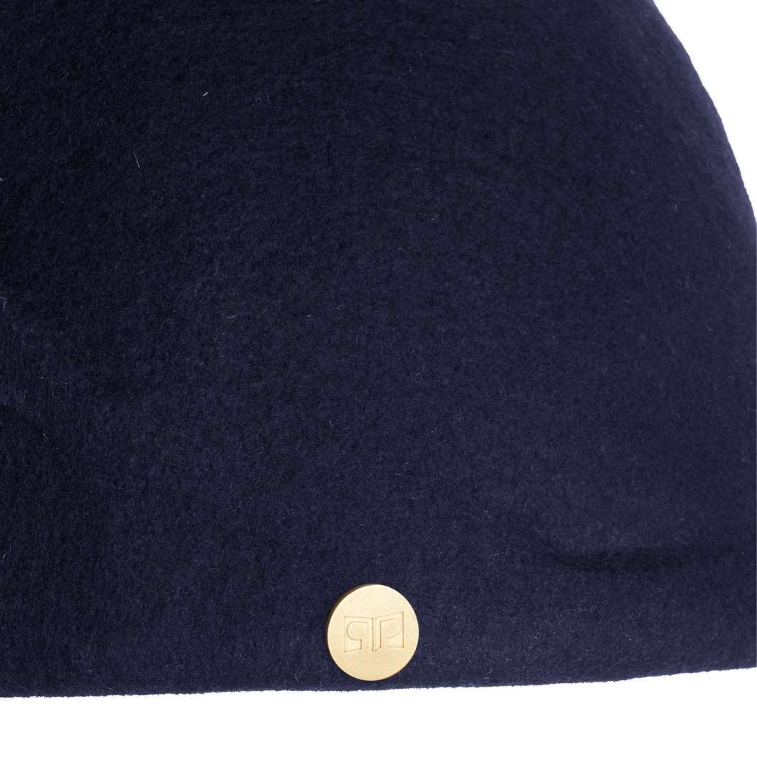 Basco Toque alla Francese in Feltro di Lana Merinos