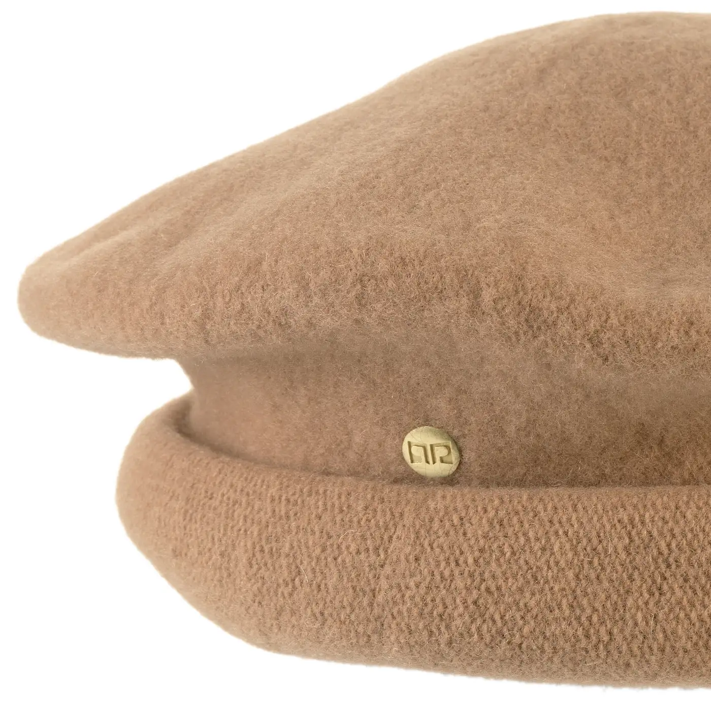 Basco Parigino in Lana Vergine con Risvolto Arricciato