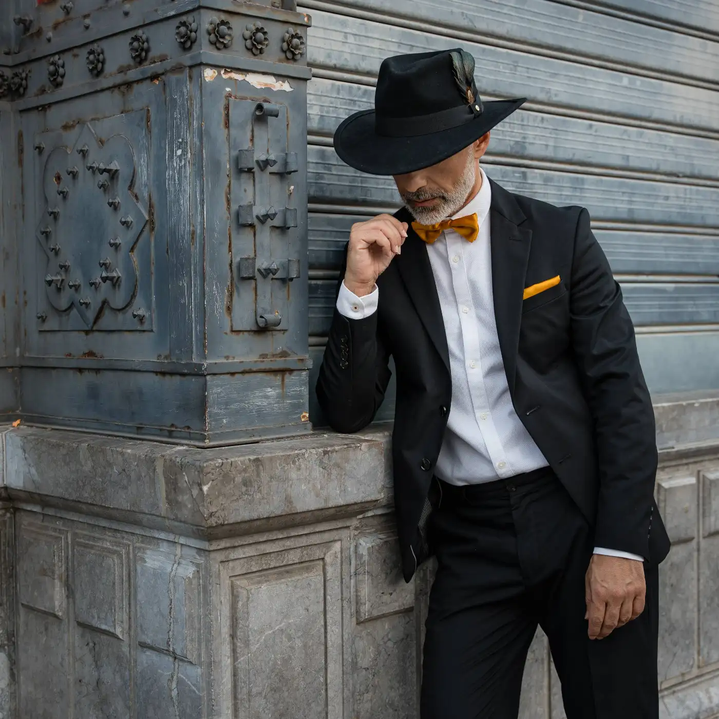 Cappello Australiano in Feltro di Morbido Cashmere Antipioggia