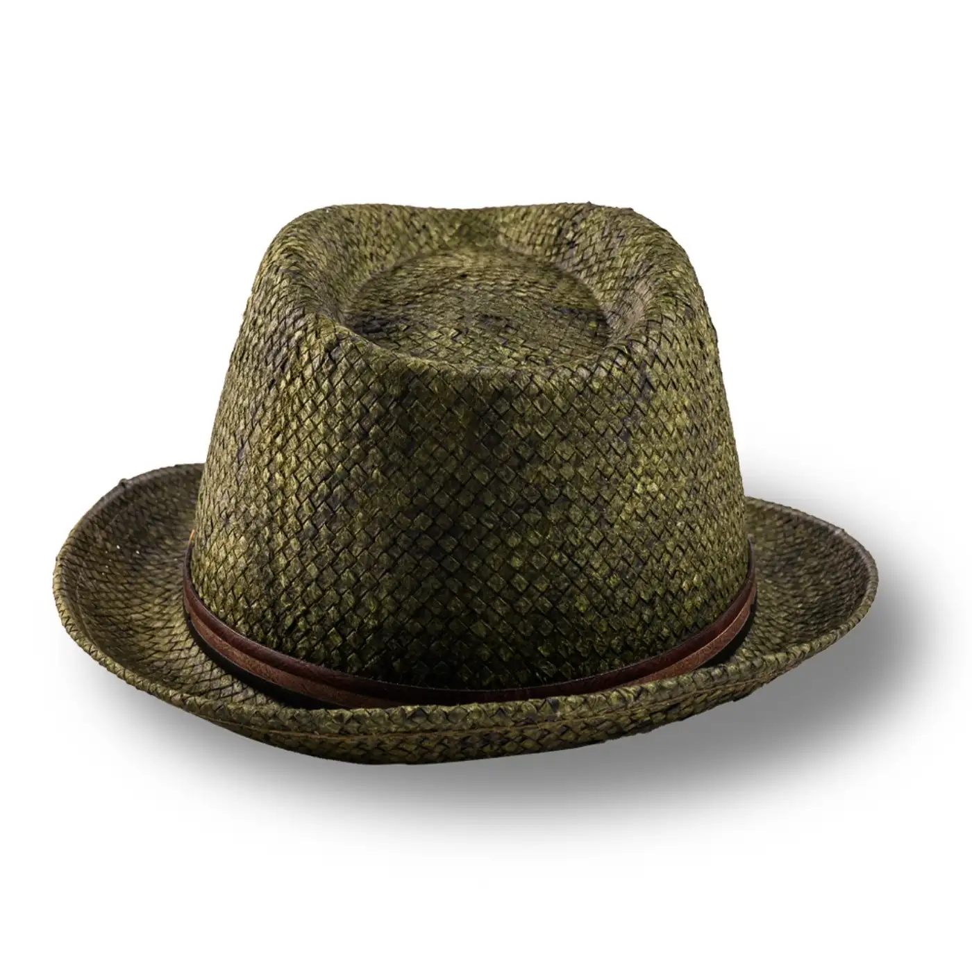 Cappello Trilby a Tesa Corta Stonewashed