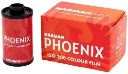 2 Rolls Harman Photo Phoenix ISO 200 C41 Color Negative Film, 35mm, 36 Exposures,