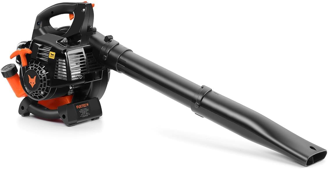 FUXTEC LB126ECO Nitro Blower - Powerful 26cc Engine Blower with Blow Speed of 216 km/h with 2-Stroke Petrol Blend