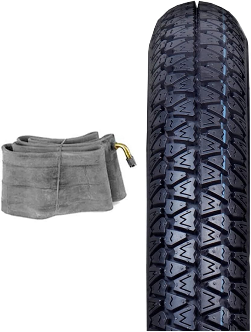 GENERIC Tyre Tyre Rubber Kit 3.00-10 Radial 4-6 Layers E4 for Vespa 50 Special/PK XL2/PK S + Camera