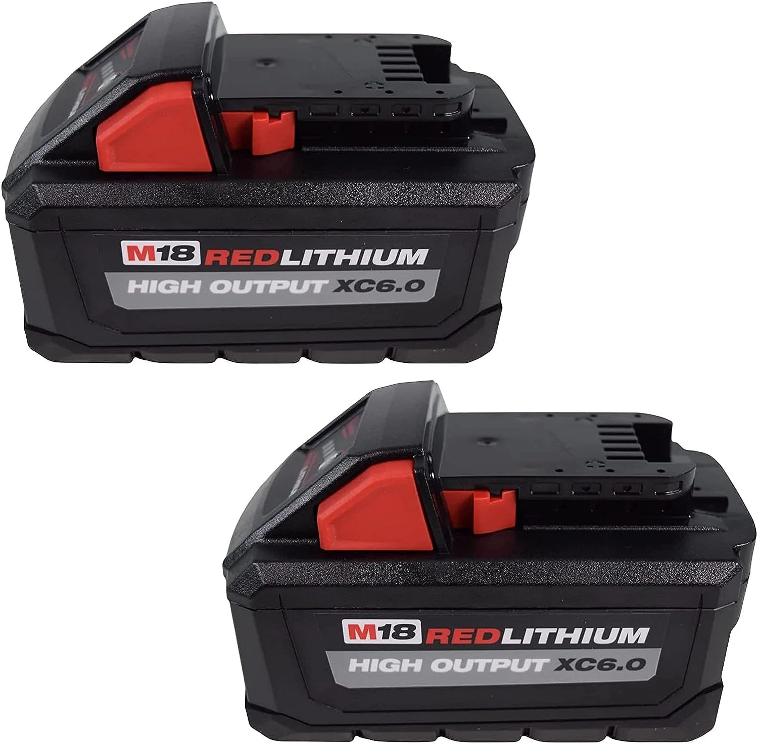 2025 Milwaukee Batteria agli ioni di litio M18 REDLITHIUM HIGH OUTPUT XC 6,0 Ah 48-11-1862