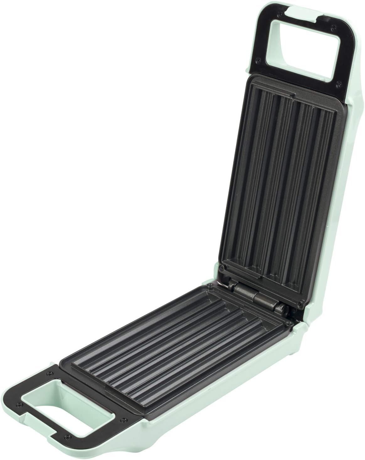 Bestron Churros Maker, macchina per waffle fino a 4 churros, design retrò, 700 watt, Sweet Dreams collezione, Colore: Verde