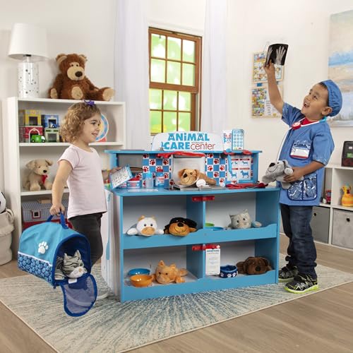 Melissa & Doug | Centro attività in legno per la cura degli animali : Giochi e giocattoli