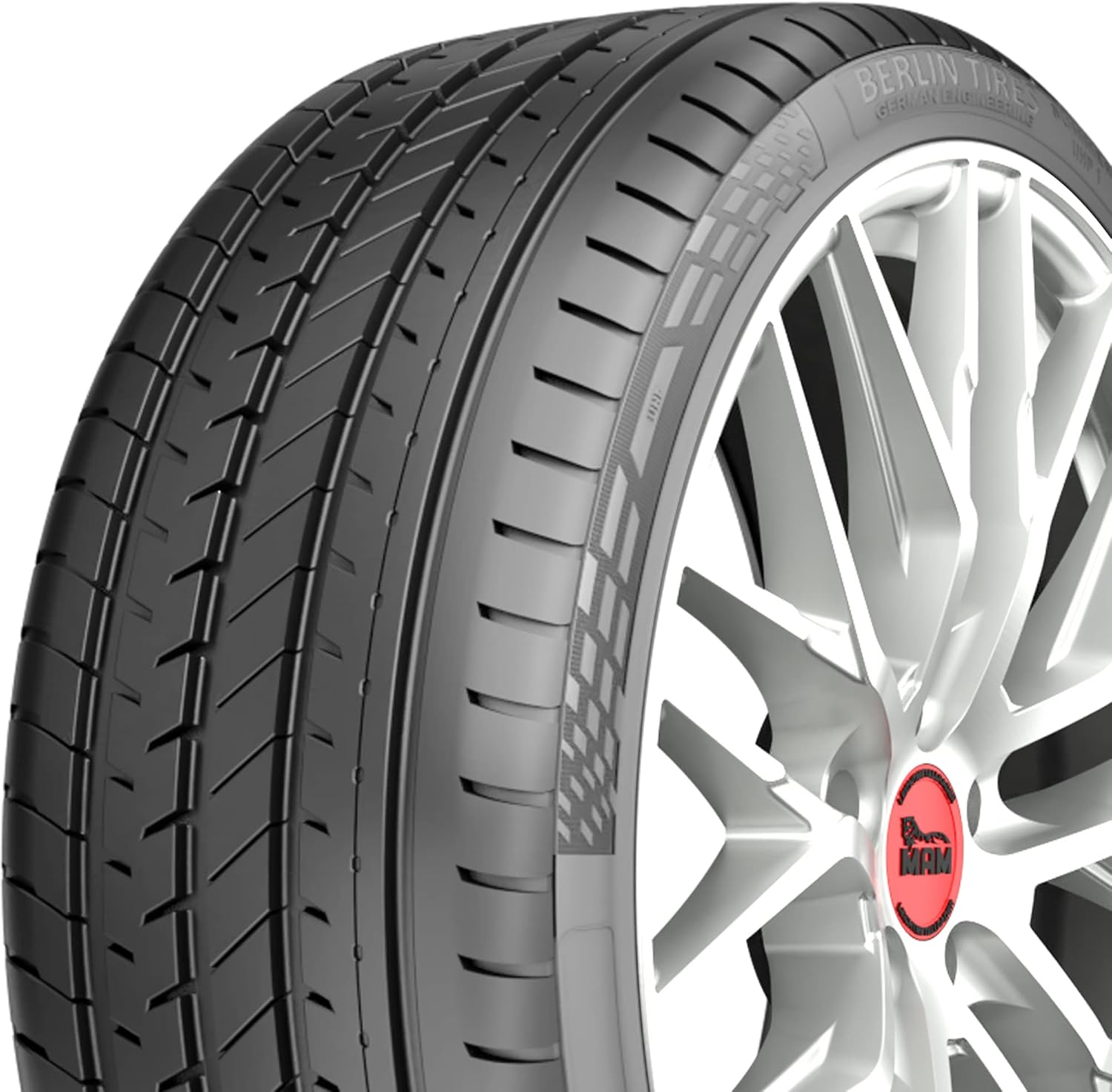 Berlin Tires Summer UHP 1 205/50 R17 89 V - C/B/71dB Pneumatico Estivo