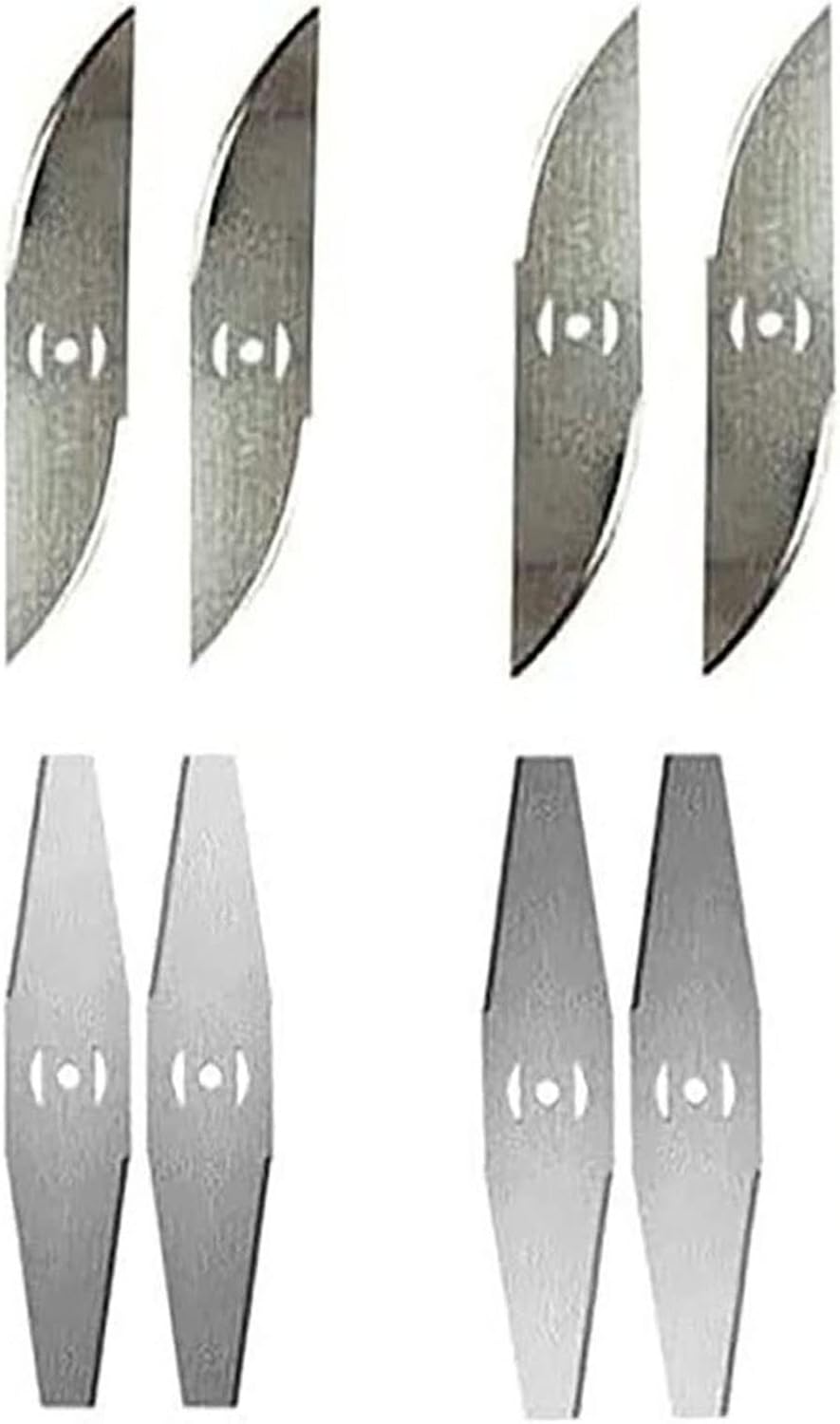 Tagliabordi a Batteria 24V Decespugliatore Elettrico con 2*Batteria e Caricatore, con 3 Tipi di Lame,Testata e Maniglia Telescopica per Prato Campo da Giardino