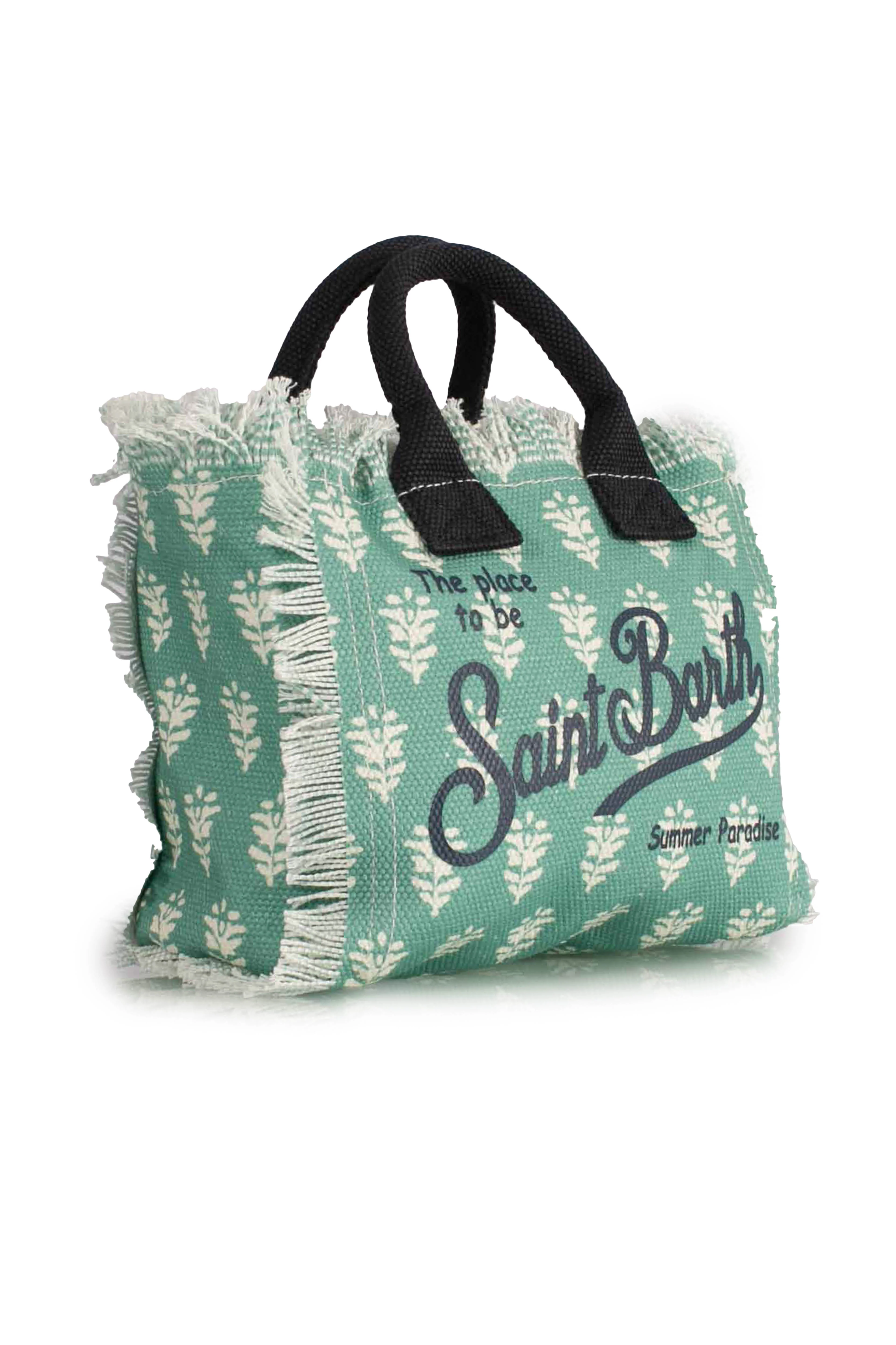 Borsa Mini Vanity in tela di cotone radical buti