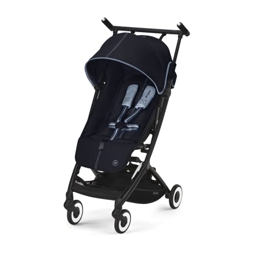 CYBEX Gold Passeggino Libelle con Cintura One Pull, Per Bambini da 6 Mesi a 4 Anni Circa (Max. 22 kg), Ultraleggero (Solo 6 kg), Ocean Blue (Blu) : Prima infanzia