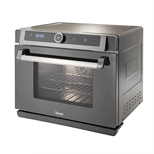 Bimar B400 Forno Elettrico Digitale a Vapore Ventilato da 40 litri in Acciaio Inox, Friggitrice ad Aria Calda XXL, Frittura senza Olio, Cuoce a Bassa Temperatura, Air Fryer, 31 Programmi di Cottura : Amazon.it: Casa e cucina