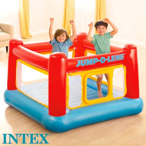 Intex 48260NP   Playhouse Jump O Lene, Vinile, Multicolore, 174x174x112 cm : Giochi e giocattoli