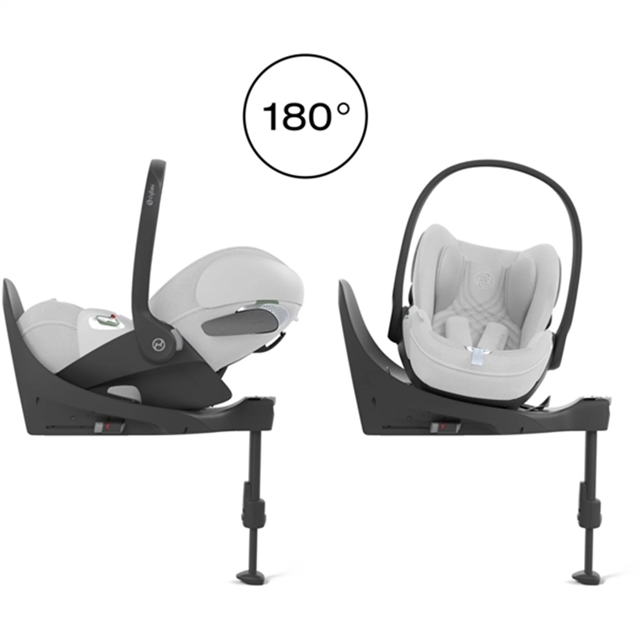 Cybex Seggiolino Auto CLOUD T I-SIZE Bianco Platino
