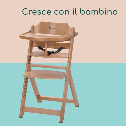 Bebeconfort Timba Seggiolone Evolutivo, Timba Baby, 2 in 1 Sdraietta Neonati Pack   Seggiolone Pappa per Bambini, 6 mesi 10 anni, Legno Naturale   Sdraietta 2 in 1, 0 6 mesi (0 9 kg), Tinted Graphite : Prima infanzia