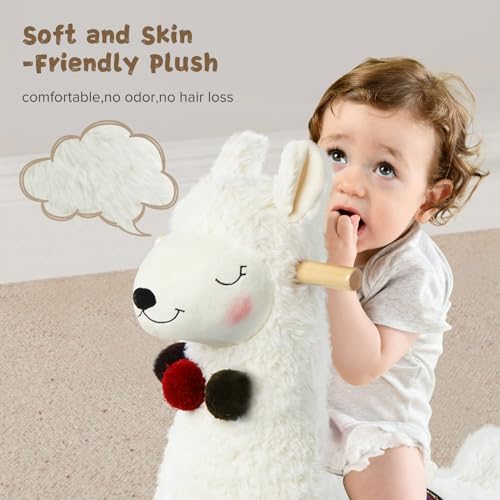 labebe Peluche a Dondolo da Bambino, Giocattolo a Dondolo di Animale farcito, Rocker di Alpaca : Amazon.it: Giochi e giocattoli