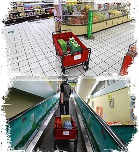 ELzEy Carrello da Giardino Pieghevole Portatile Carro for carichi Pesanti con baldacchino Carrello Multifunzione for Esterni : Amazon.it: Giardino e giardinaggio