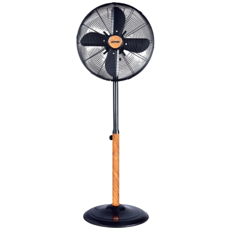 Ventilatore a Piantana PL41LE 40 cm con Pale Oscillanti Effetto Legno