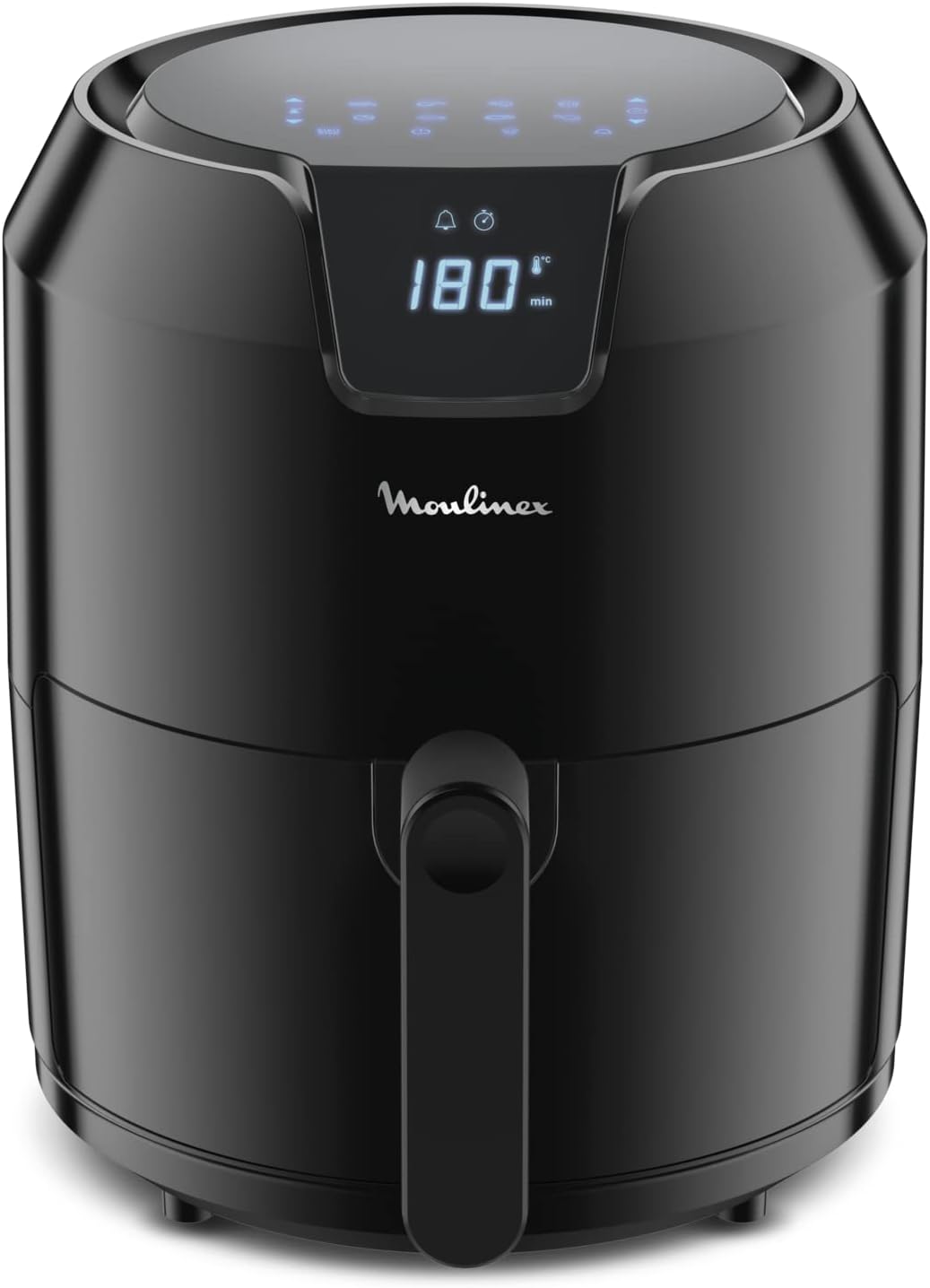 Moulinex Easy Fry XL Surface Air Fryer XL with Non-stick Basket and Observation Window, 1.5 kg, Extra-Crisp Technology and Double Resistance, Cooking up to 230°, AL4018