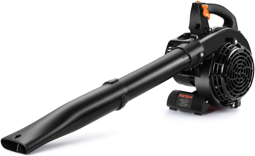 FUXTEC LB126ECO Nitro Blower - Powerful 26cc Engine Blower with Blow Speed of 216 km/h with 2-Stroke Petrol Blend