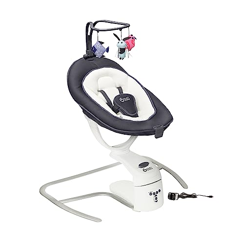 Babymoov Swoon Motion 3 in 1 Altalena Dondolo elettrico, Bianco Grigio : Prima infanzia