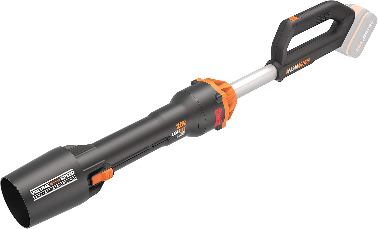 WORX WG543E.9 20 V Brushless Powerful Lightweight and Practical Battery and Charger Not Included