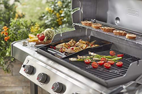 Weber 300 Serie Plancha Genesis II Nero : Amazon.it: Giardino e giardinaggio
