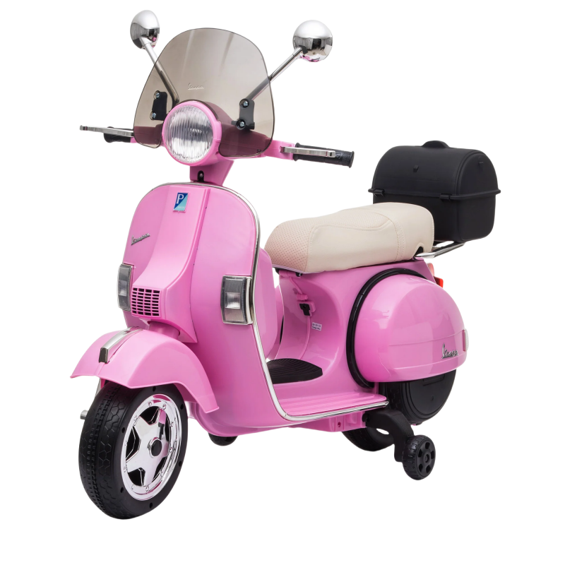Piaggio Vespa PX150 Full Elettrica 12V per Bambini Rosa
