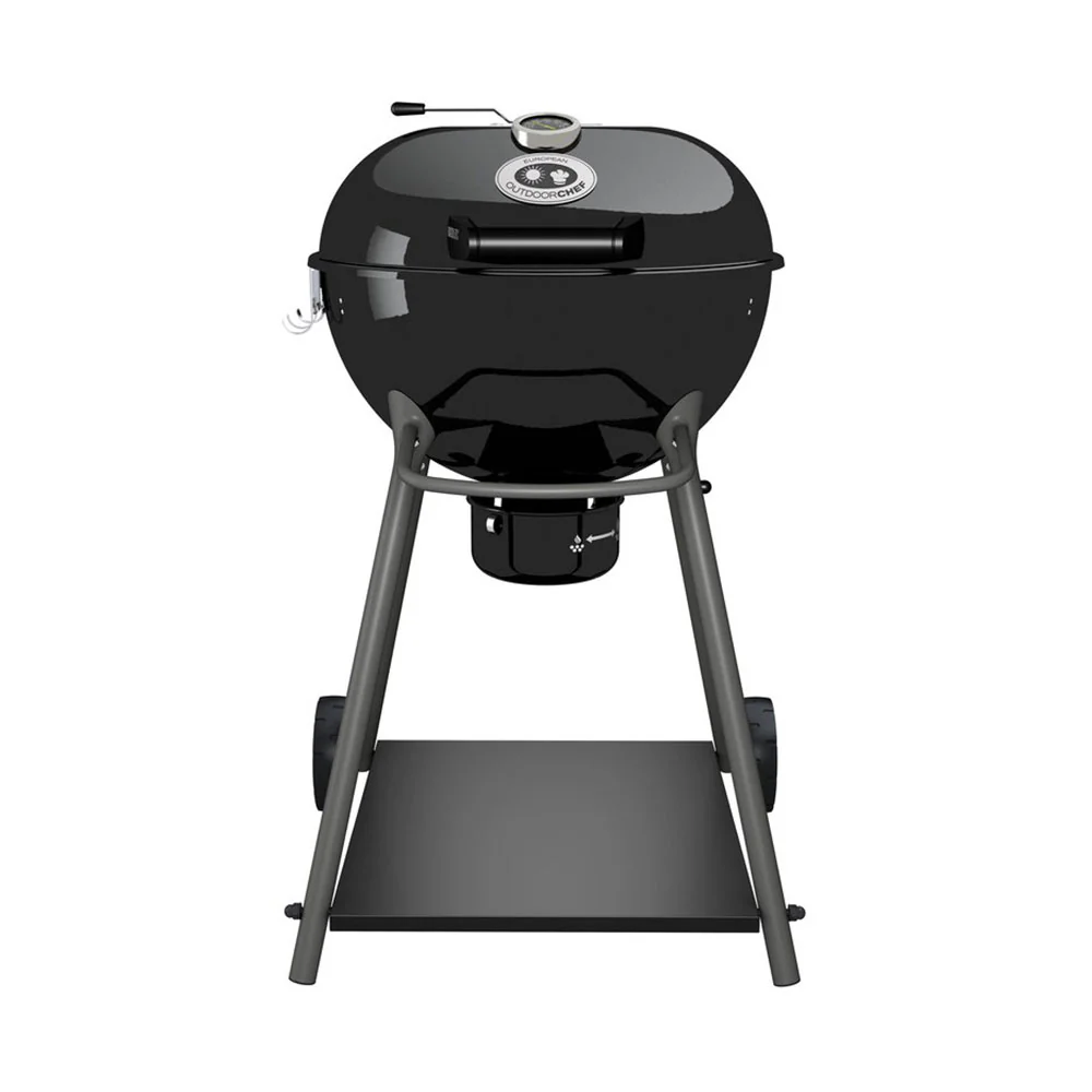 2025 Outdoorchef KENSINGTON 570 C Barbecue a carbone – Sistema Slide-Trichter per calore diretto/indiretto – Nero
