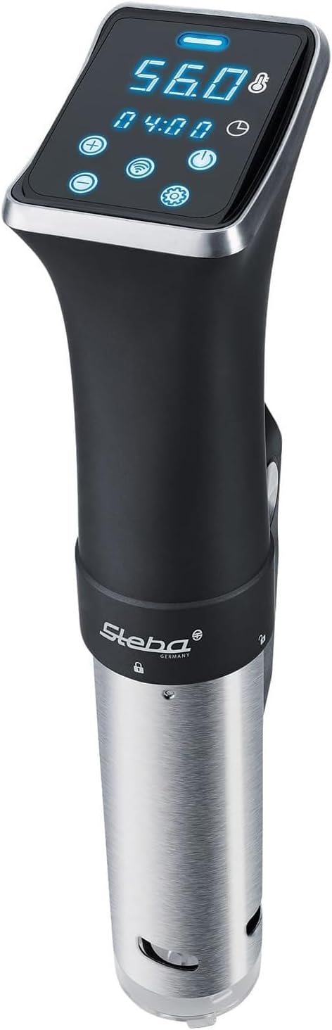 Steba 05-18-00 Sous-Vide Garer, 800 W, Stainless Steel, Plastic, Stainless Steel/Anthracite