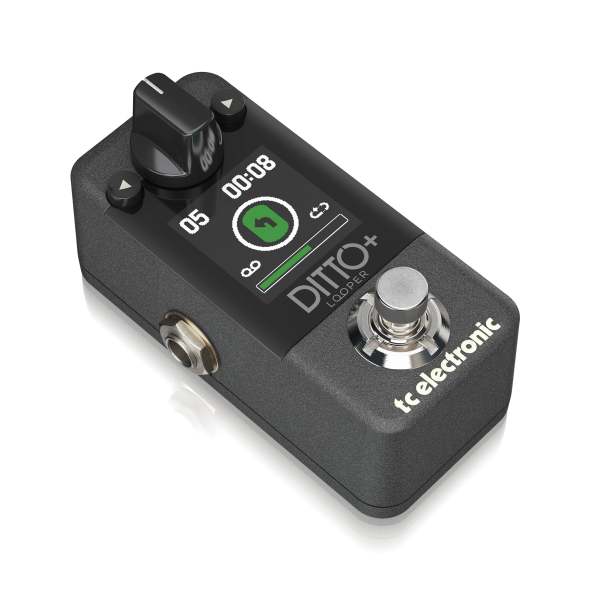 TC Electronic Ditto+ Looper Pedale Looper per chitarra altamente intuitivo