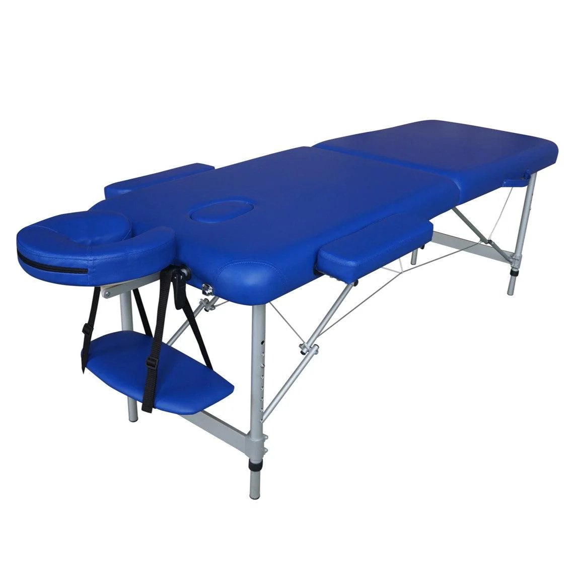 Lettino portatile in alluminio (senza schienale) | TITANO