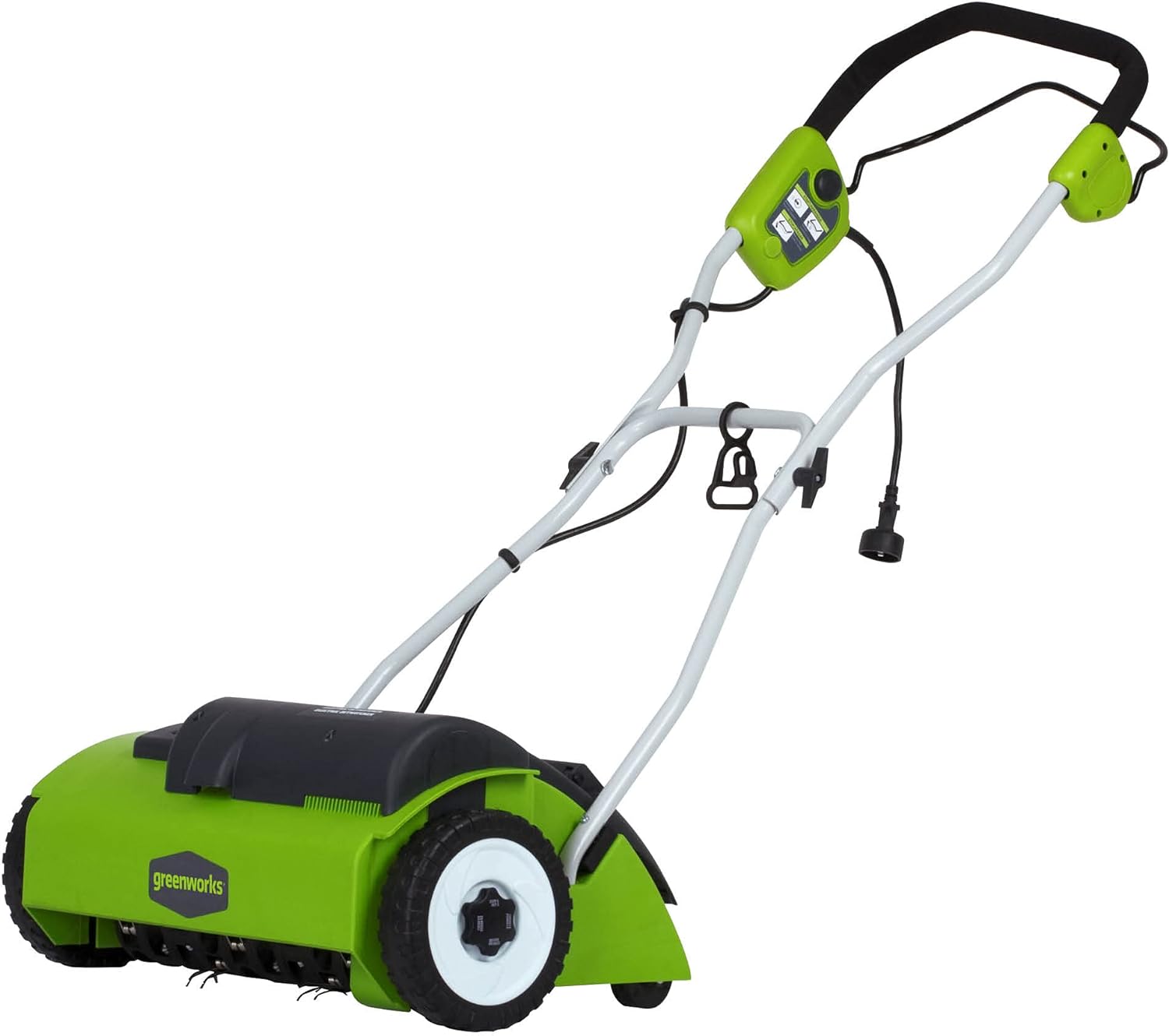 Greenworks Scarificatore elettrico con cavo da 10 Amp e 14