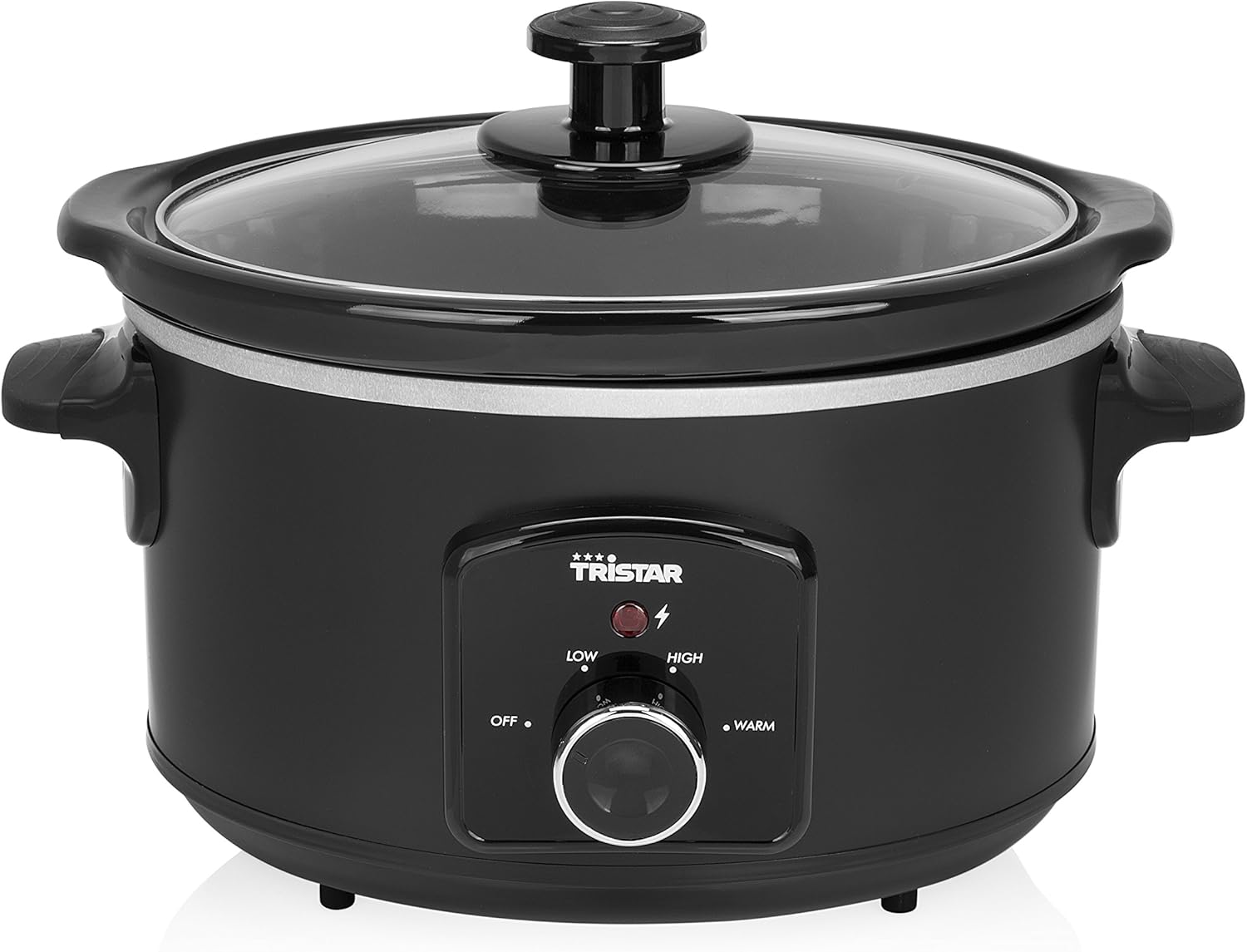 Tristar VS-3920 Slow Cooker, 210 W, 4.5 Litre, Black