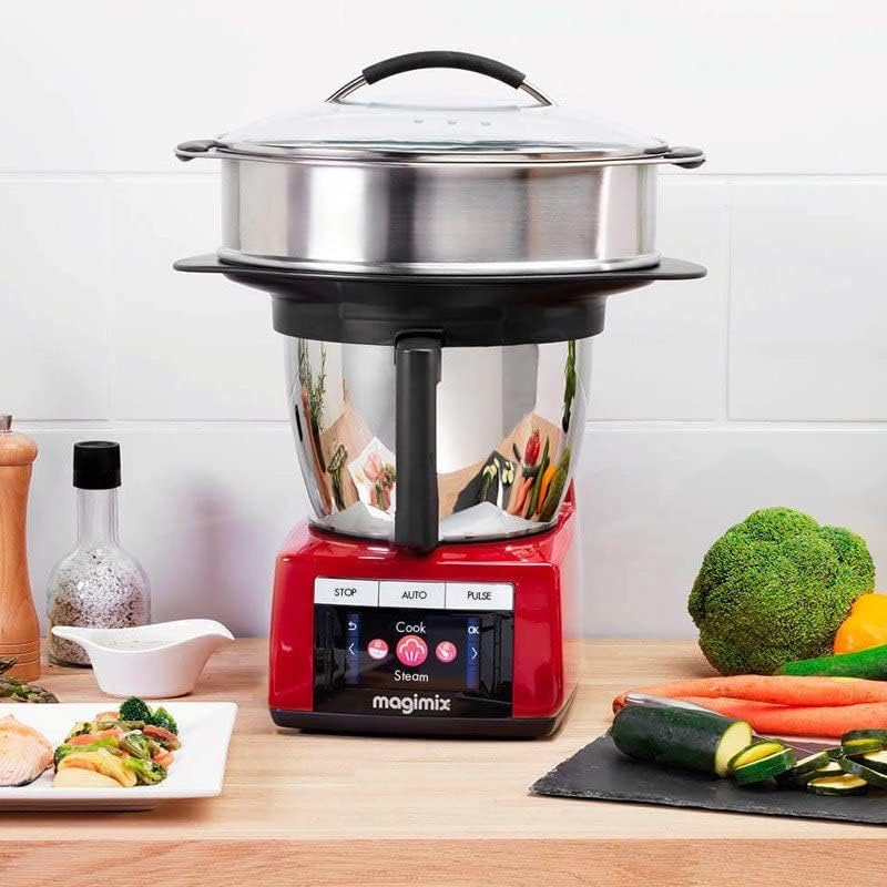 Magimix 17277 Mixer/Food Processor Accessories (Steam Cooker, 5.5L, Black, Stainless Steel, Stainless Steel, 402mm, 263mm)